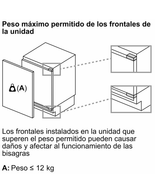 Congelador integrable mini Siemens 3 cajones - GU21NADE0 (Reacondicionado Grado C) - Blanco Blanco-10