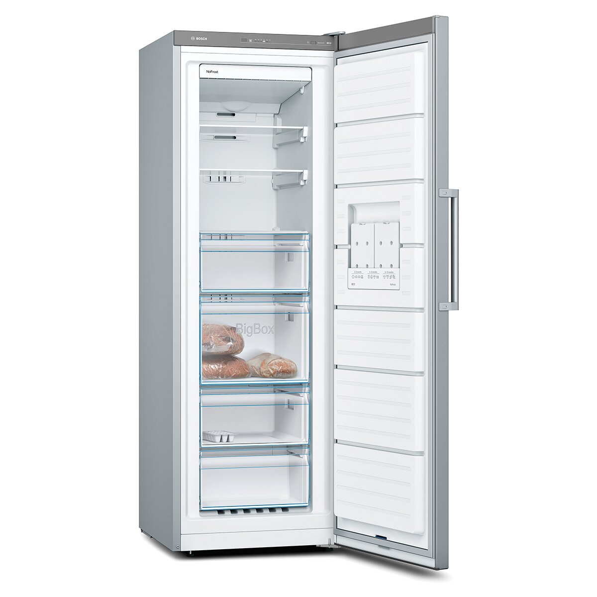 Congelador vertical Bosch No Frost - GSN33VLEP (Reacondicionado Grado C) - Inox Inox-2