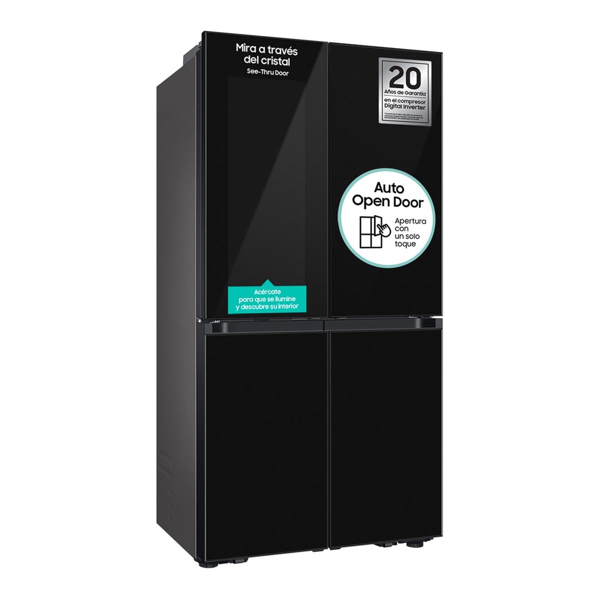 Imagen de Samsung RF65DB970E22EF frigorífico americano 4 puertas 4️⃣ en OfertitasTOP