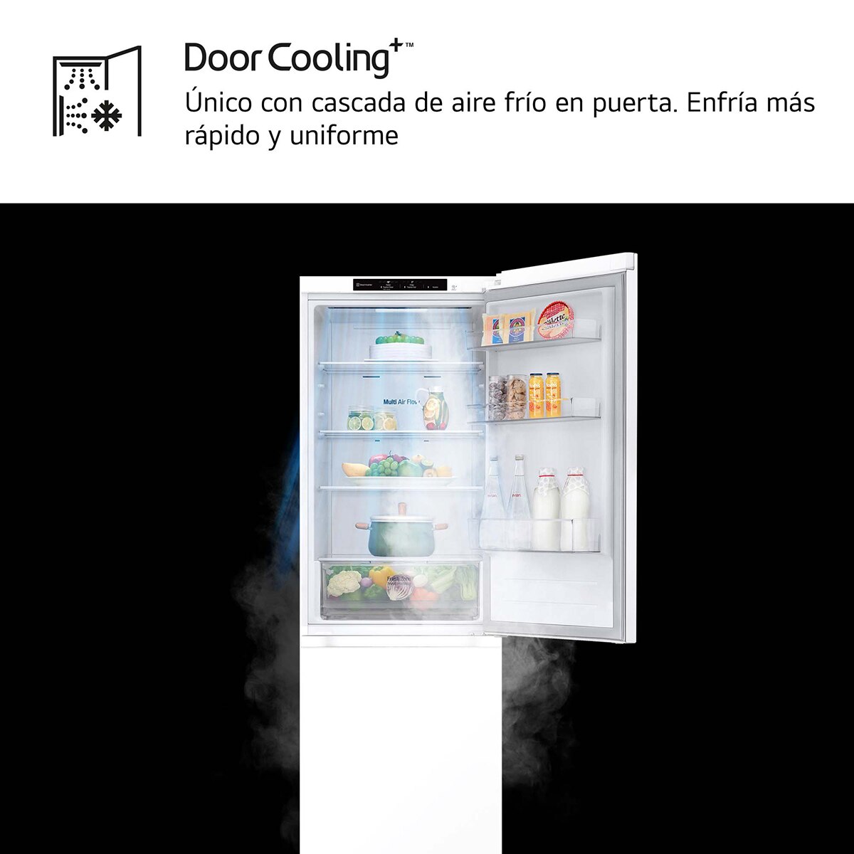 Thumbnail 6 de LG GBV21L0ESW Frigorífico combi 344 l Door Cooling+ 186 cm