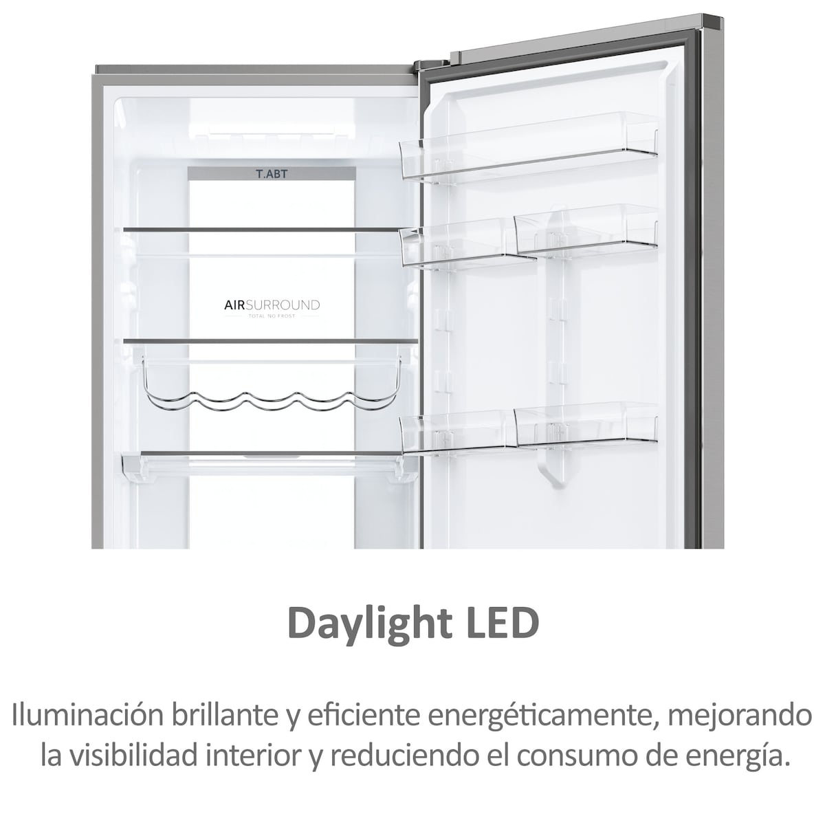Frigorífico Combi Haier Total No Frost 3D 60 Series 7 Pro - HTW7620ANMG (Reacondicionado Grado D) Inox-13