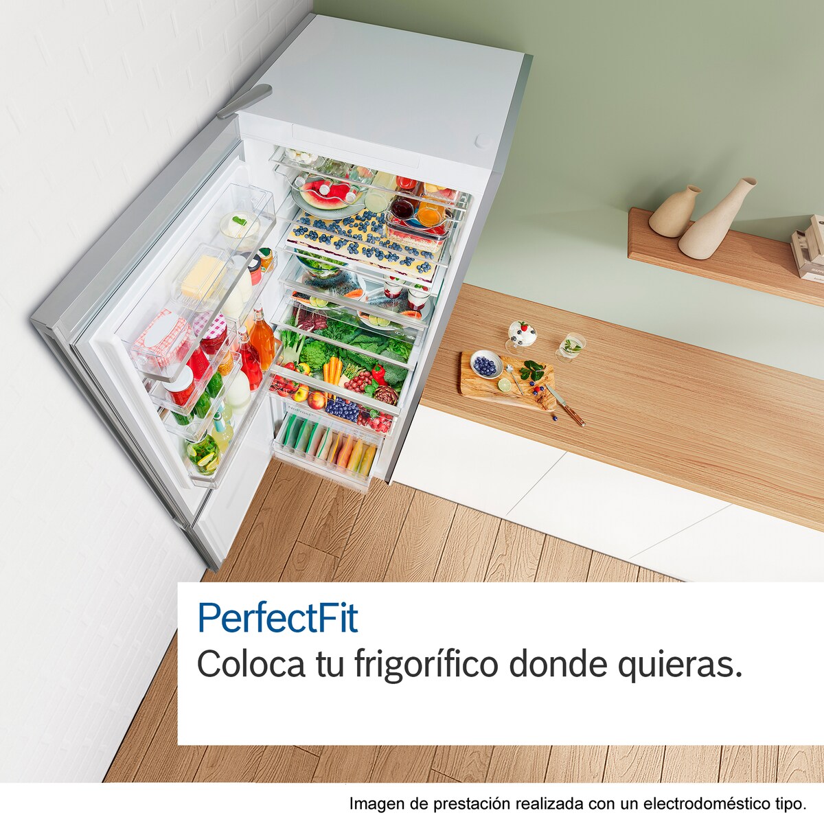 Frigorífico Combi Bosch No Frost - KGN36VWED (Reacondicionado Grado B) Blanco-8