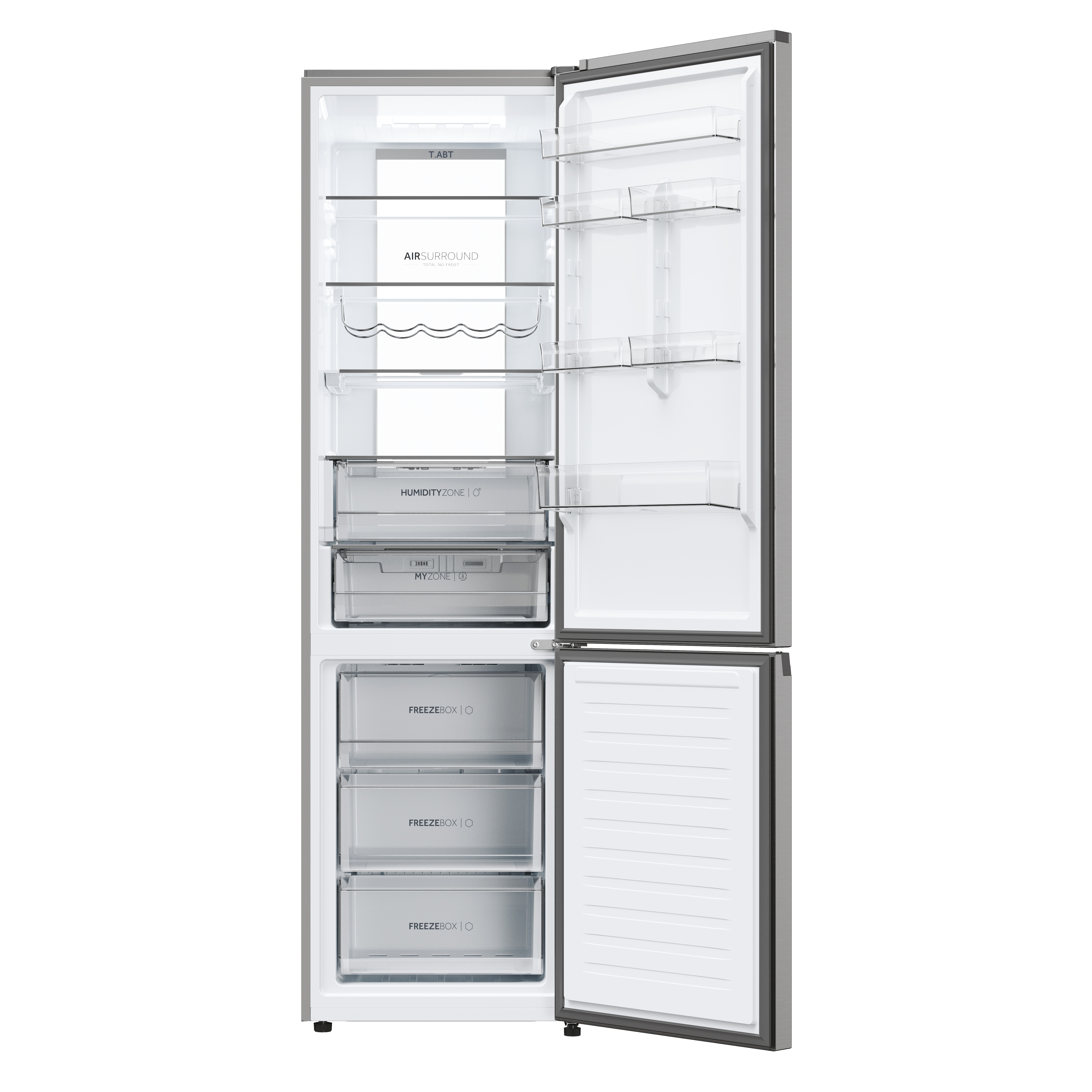 Frigorífico Combi Haier Total No Frost con WIFI 2D 60 Series 7 Pro - HDPW7620ANPK (Reacondicionado Grado D) - Inox Inox-4