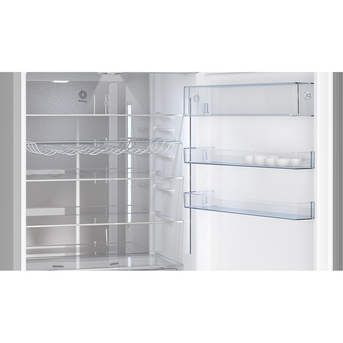 Frigorífico combi Balay Serie Cristal - 3KFC879BI (Reacondicionado Grado D) - Blanco Blanco-4