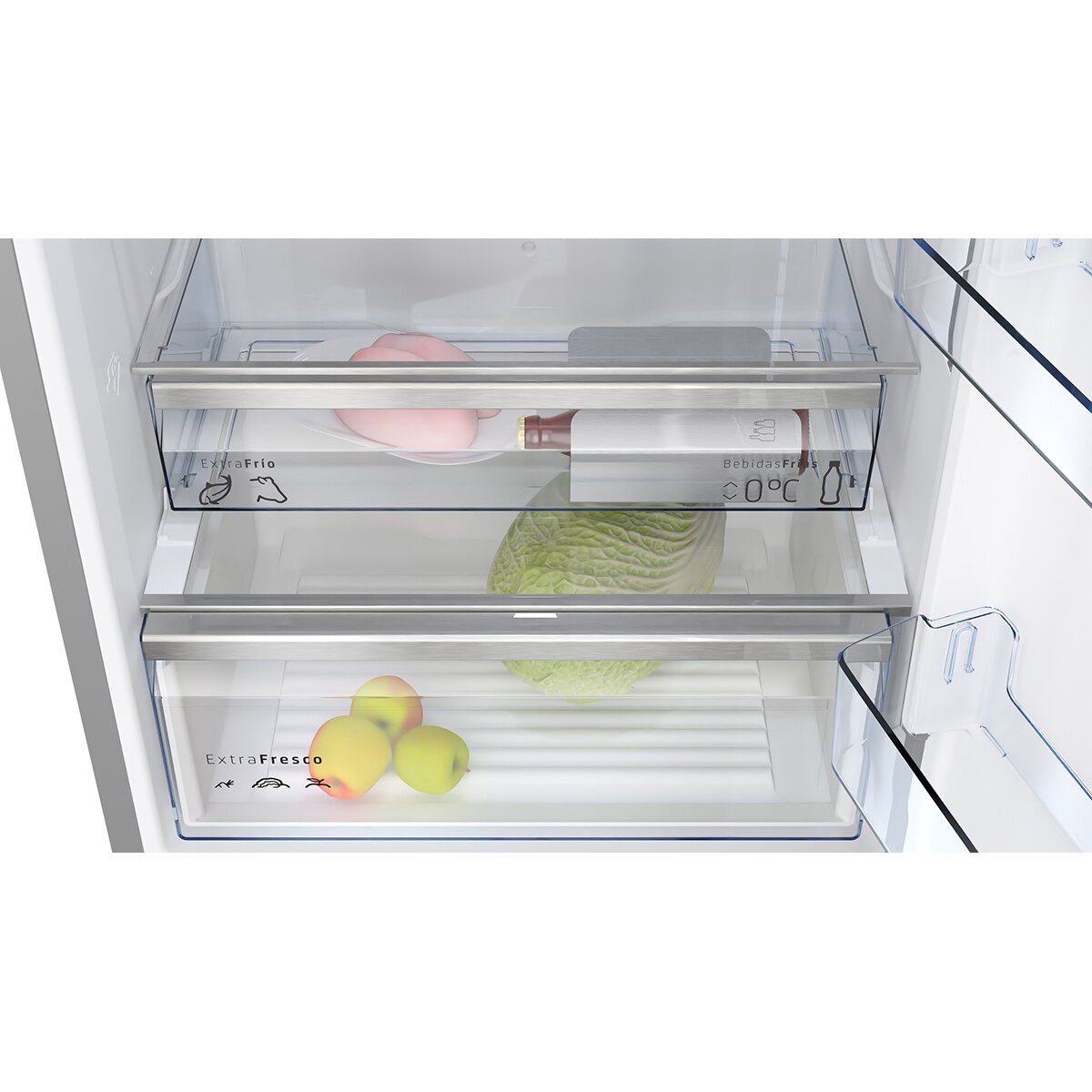 Frigorífico combi Balay Serie Cristal - 3KFC879BI (Reacondicionado Grado D) - Blanco Blanco-5