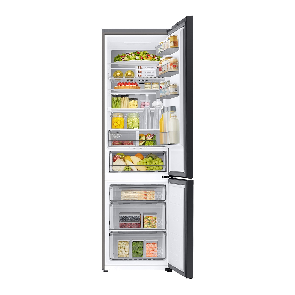Frigorífico Combi Samsung Bespoke No Frost - RB38A7B6AS9/EF (Reacondicionado Grado C) - Inox Inox-3