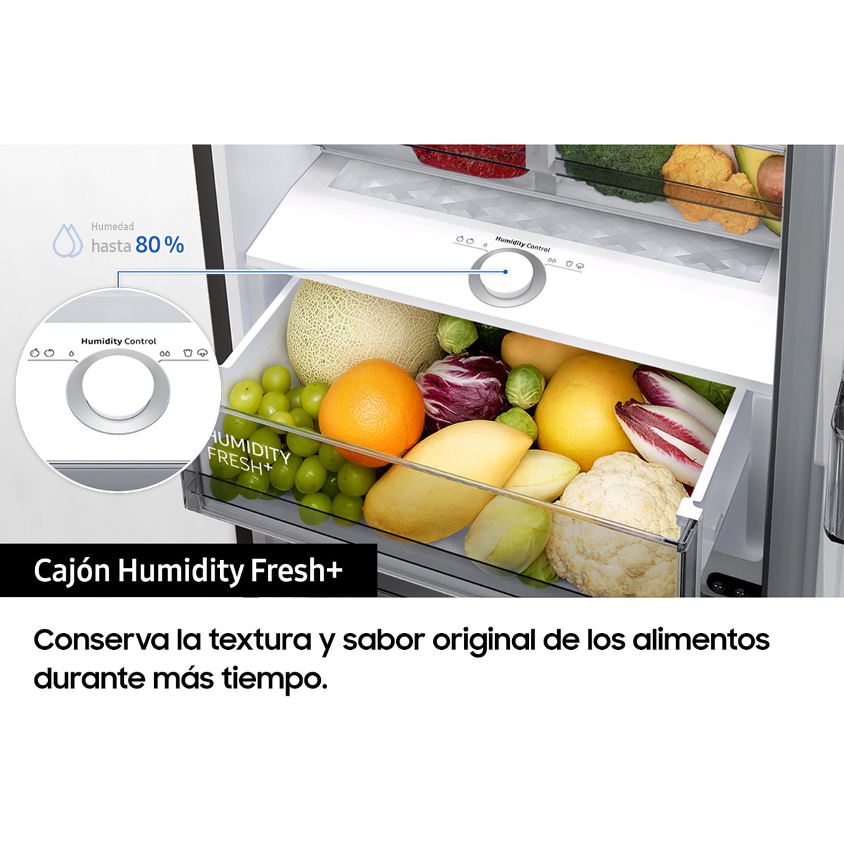 Frigorífico Combi Samsung Bespoke No Frost - RB38A7B6AS9/EF (Reacondicionado Grado C) - Inox Inox-10