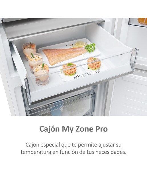 Frigorífico Combi Haier Total No Frost con WIFI 2D 60 Series 5 Pro - HDPW5618CNPW (Reacondicionado Grado D) - Blanco Blanco-10