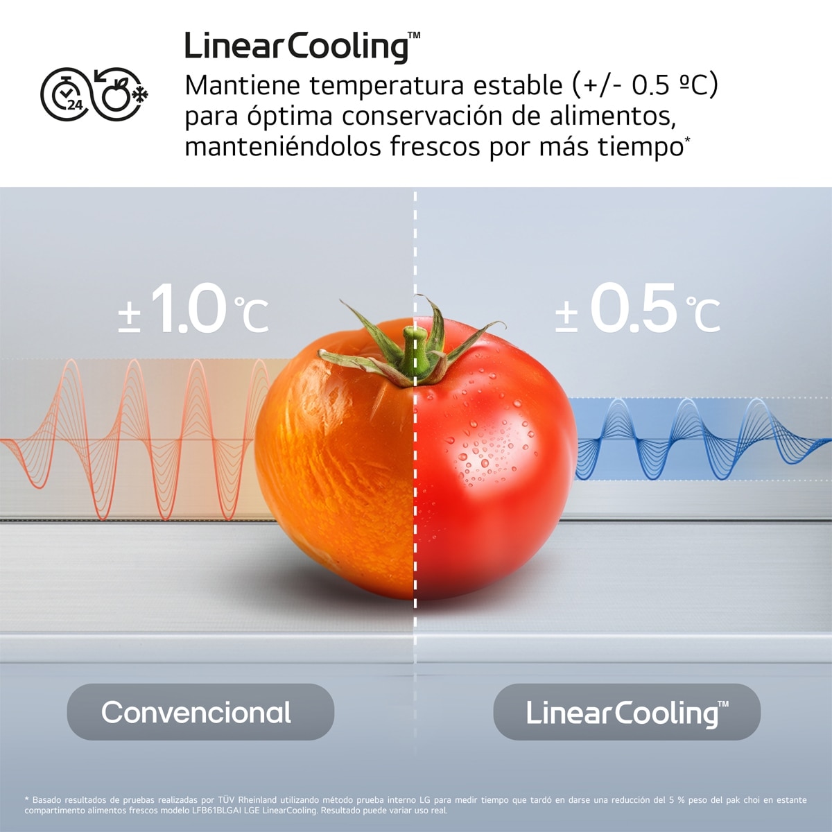 Frigorífico Combi LG DoorCooling+, 2,03m, Serie 700 - GBBS727BMB (Reacondicionado Grado D) - Acero antihuellas Acero antihuellas-9