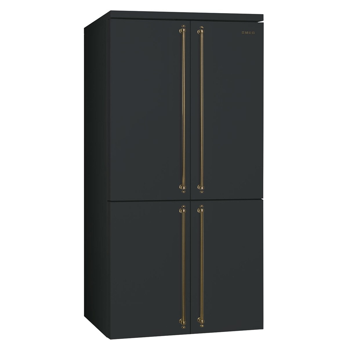 Smeg - Frigorífico Americano Smeg, 4 puertas, Total No Frost, 572 litros, Antracita - FQ60CAO6 (Reacondicionado Grado D).