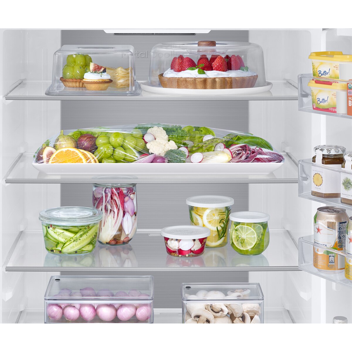 Frigorífico combi Samsung Ancho Especial 75cm, No Frost, Wifi - RB53DG703CS9EF (Reacondicionado Grado D) - Inox Inox-11