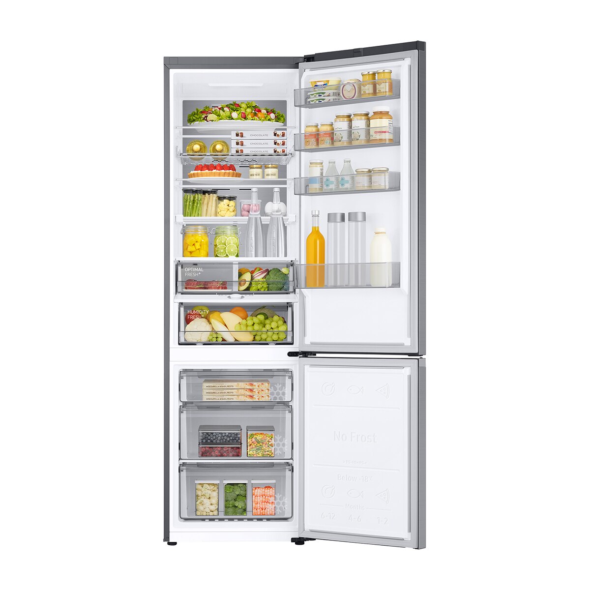 Frigorífico Combi AI Samsung Balda Botellero 390L Clase C - RB38C776CS9/EF (Reacondicionado Grado D) - Inox Inox-12