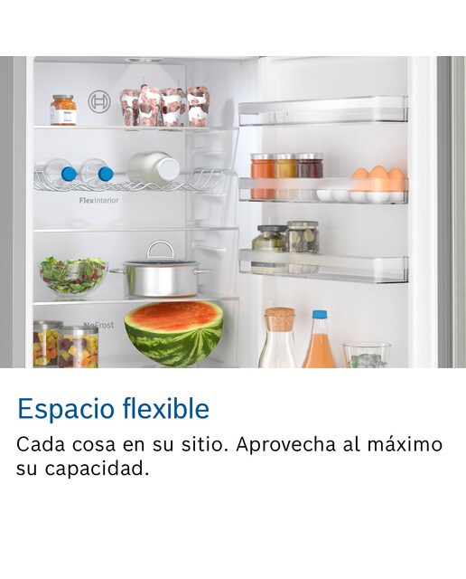 Frigorífico combi Bosch No frost, cajón VitaFresh - KGN392ICF (Reacondicionado Grado D) - Acero Inox Acero Inox-6