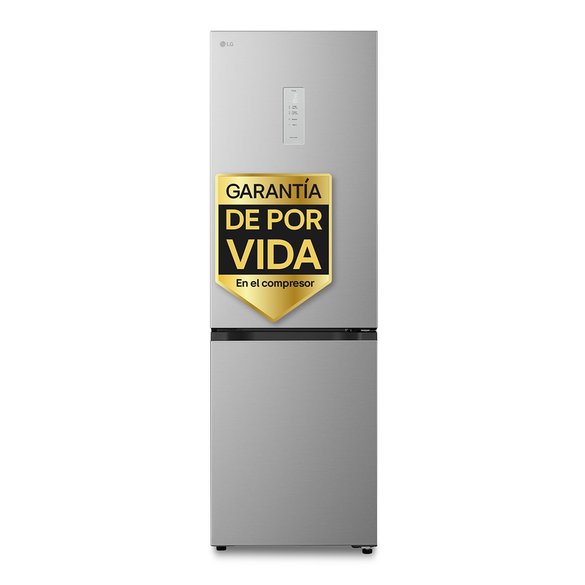 LG - Frigorífico Combi LG DoorCooling+, 1.86m , Serie 200 - GBBSJ11DPY (Reacondicionado Grado D).
