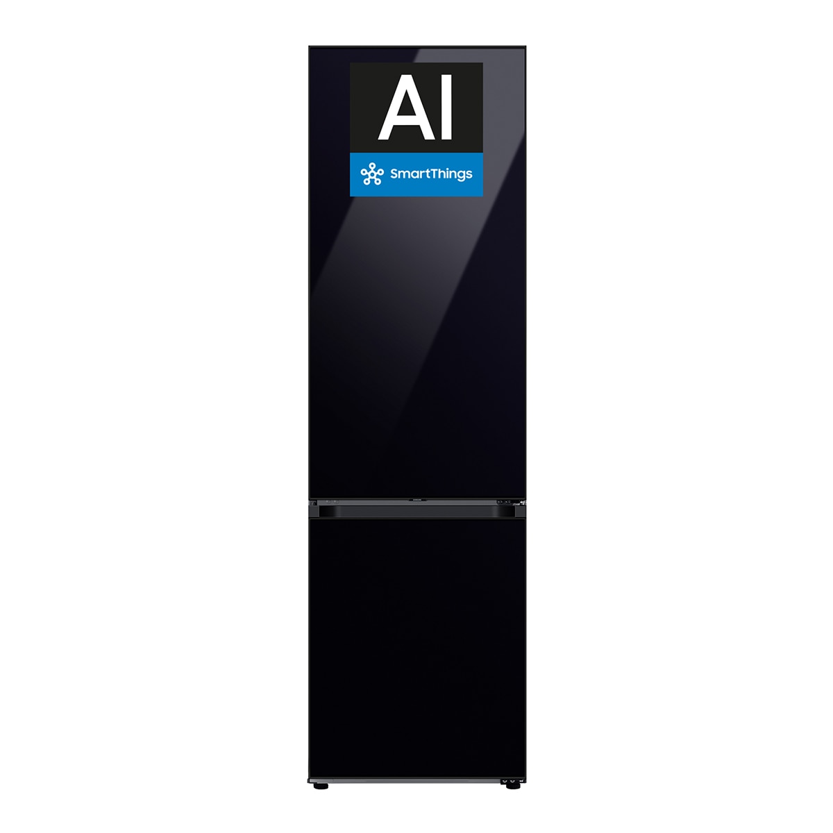 Frigorífico Combi Samsung No frost, Smart - RB38C7B6A22/EF (Reacondicionado Grado B) - Cristal negro Cristal negro-4