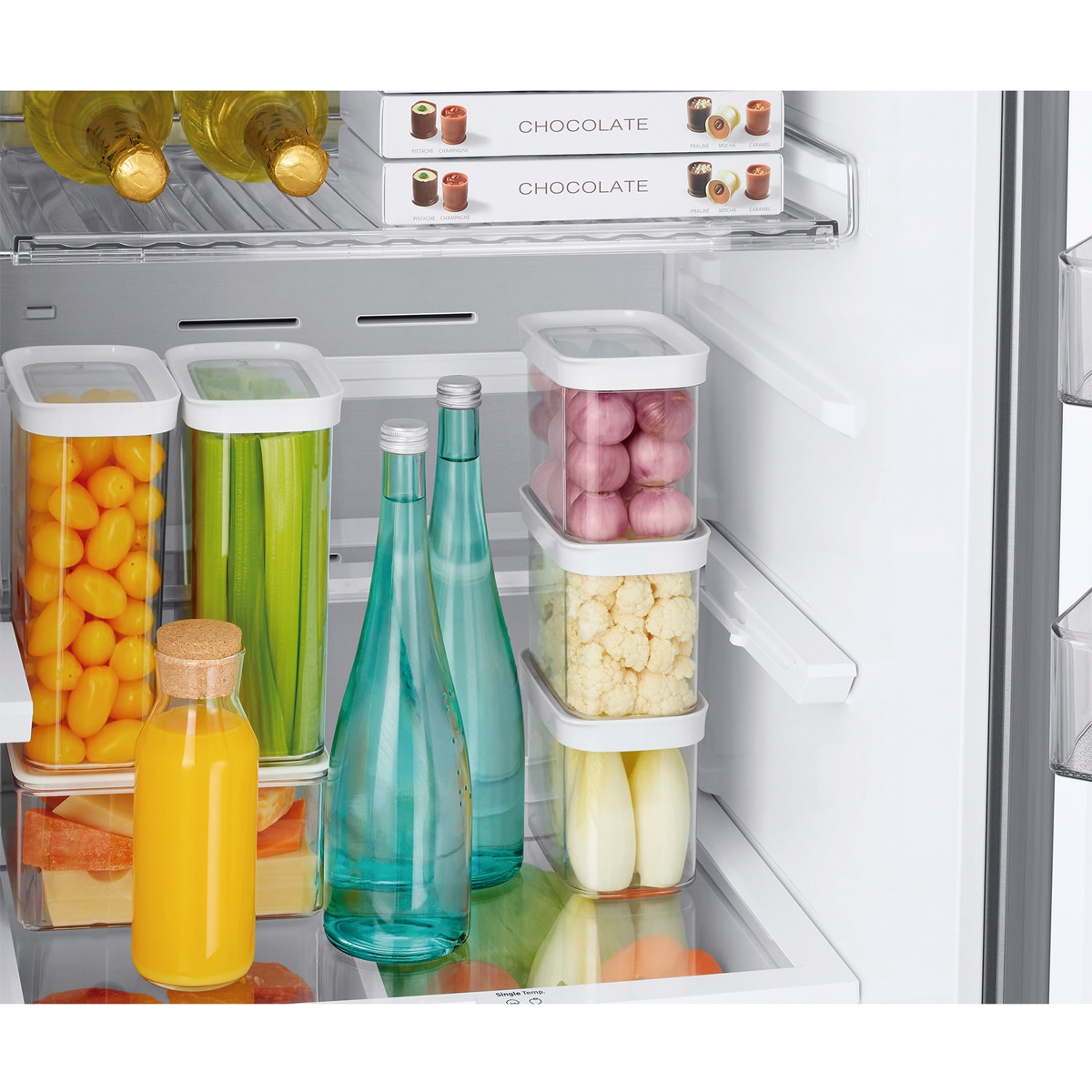 Frigorífico Combi Samsung No frost, Smart - RB38C7B6A22/EF (Reacondicionado Grado B) - Cristal negro Cristal negro-13