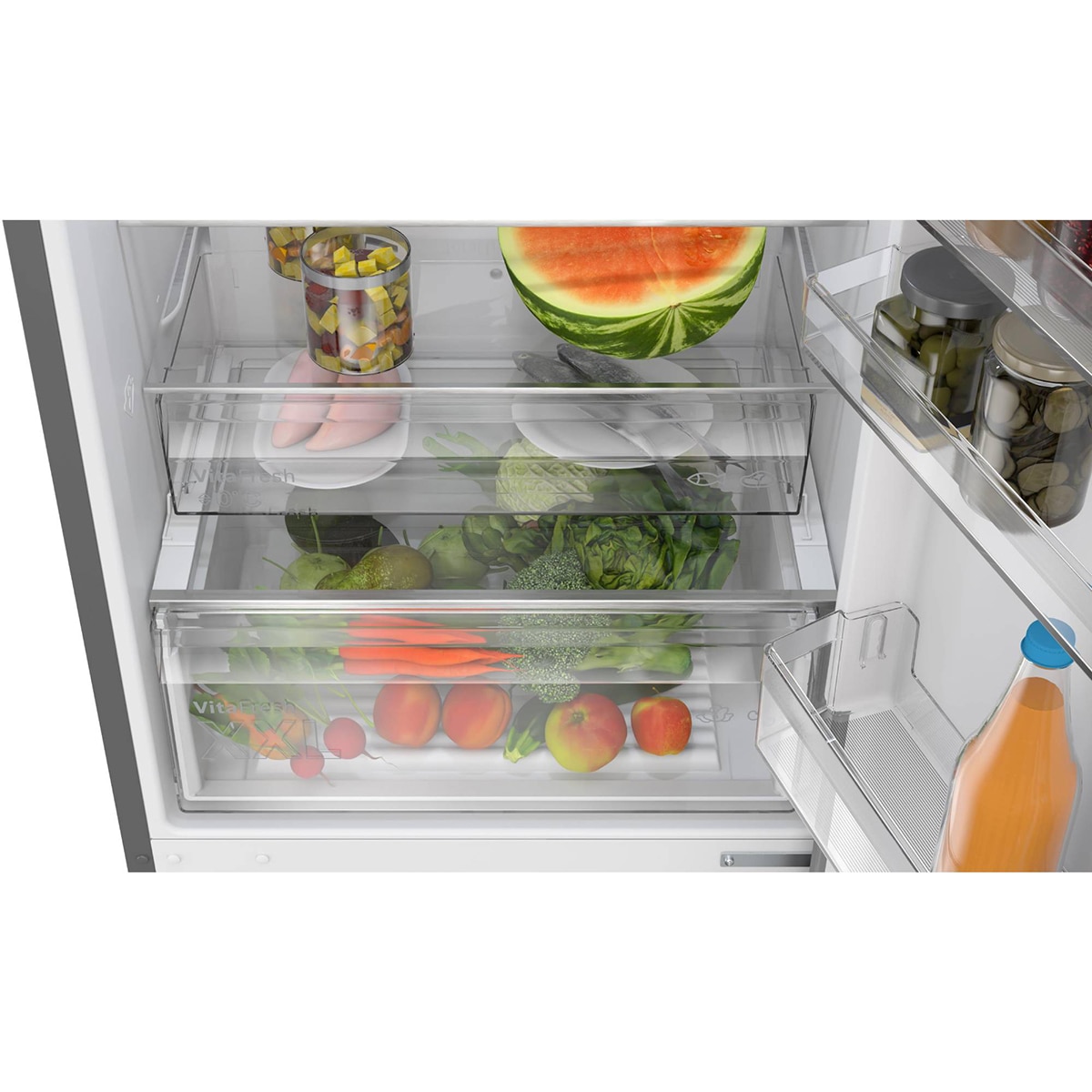Frigorífico Combi Bosch, Total No Frost, 203 x 70cm - KGN49OCAF (Reacondicionado Grado C) - Acero antracita Acero antracita-7