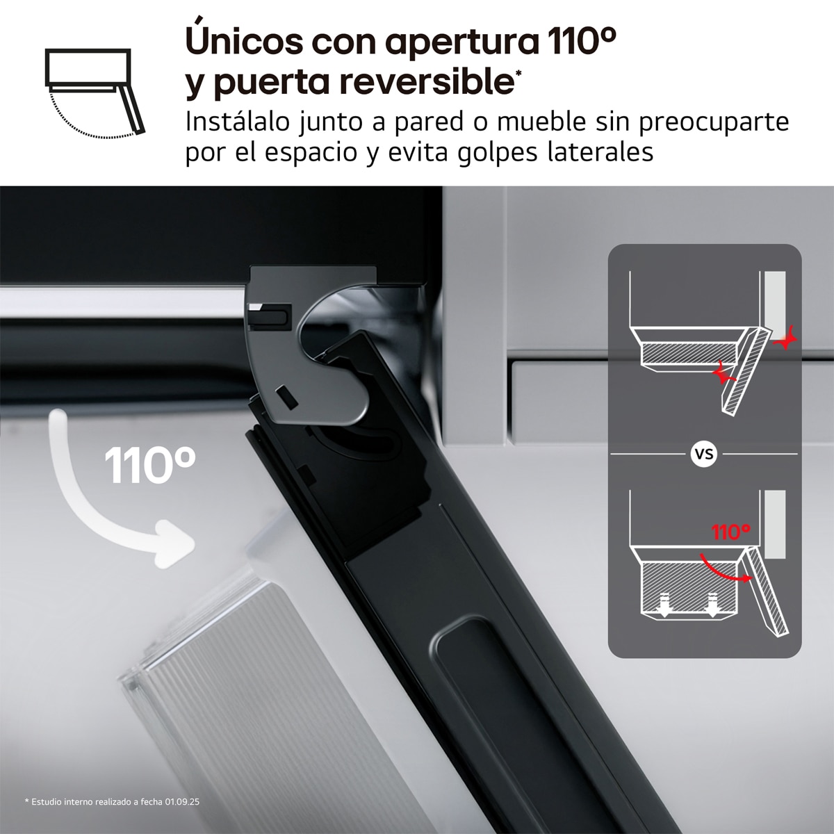 Frigorífico Combi LG DoorCooling+, 2,03m, Serie 700 - GBBS726CSW (Reacondicionado Grado D) - Blanco Blanco-12