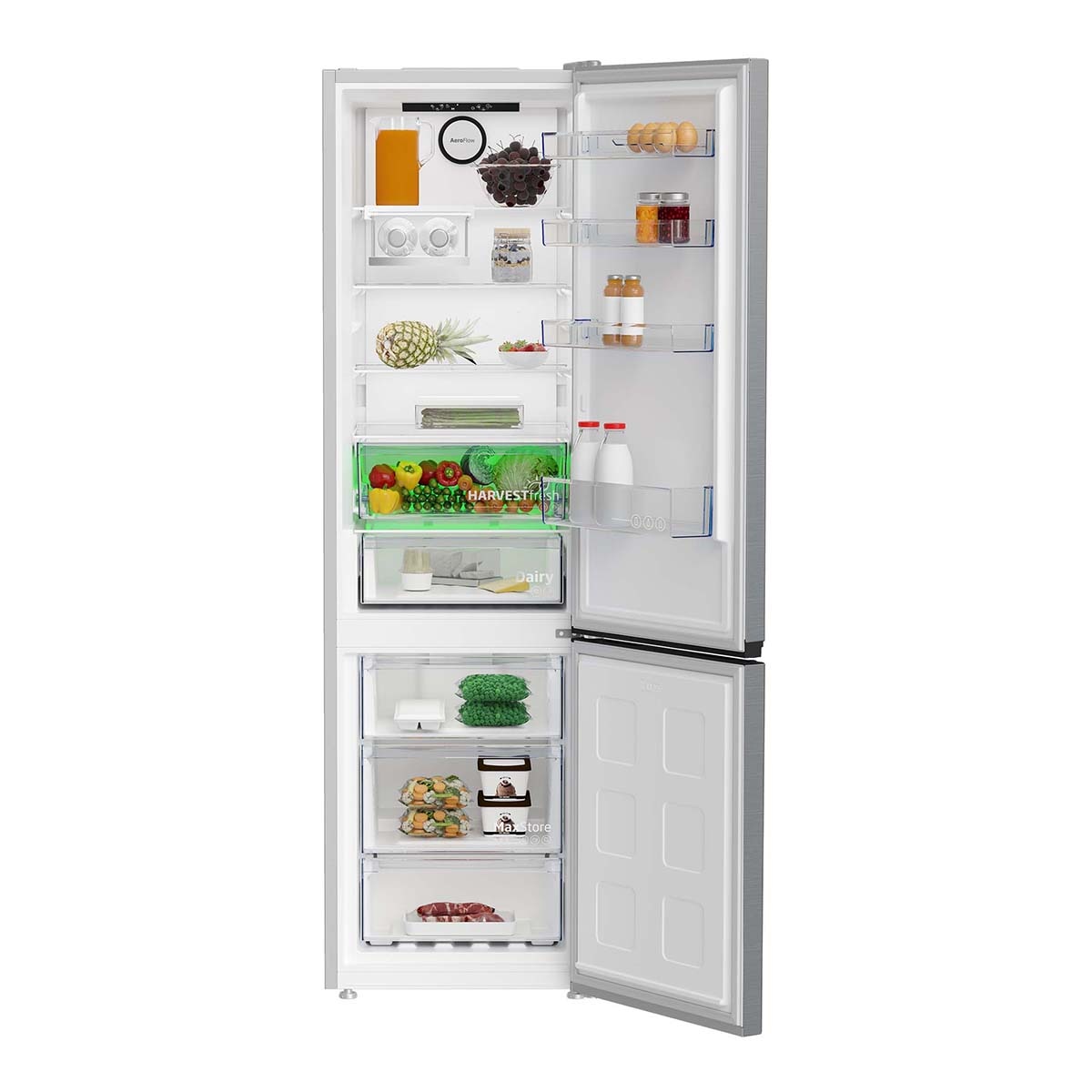 Frigorífico combi Beko NeoFrost, Harvest Fresh - B7RCNE407HXB (Reacondicionado Grado D) - Inox Inox-7