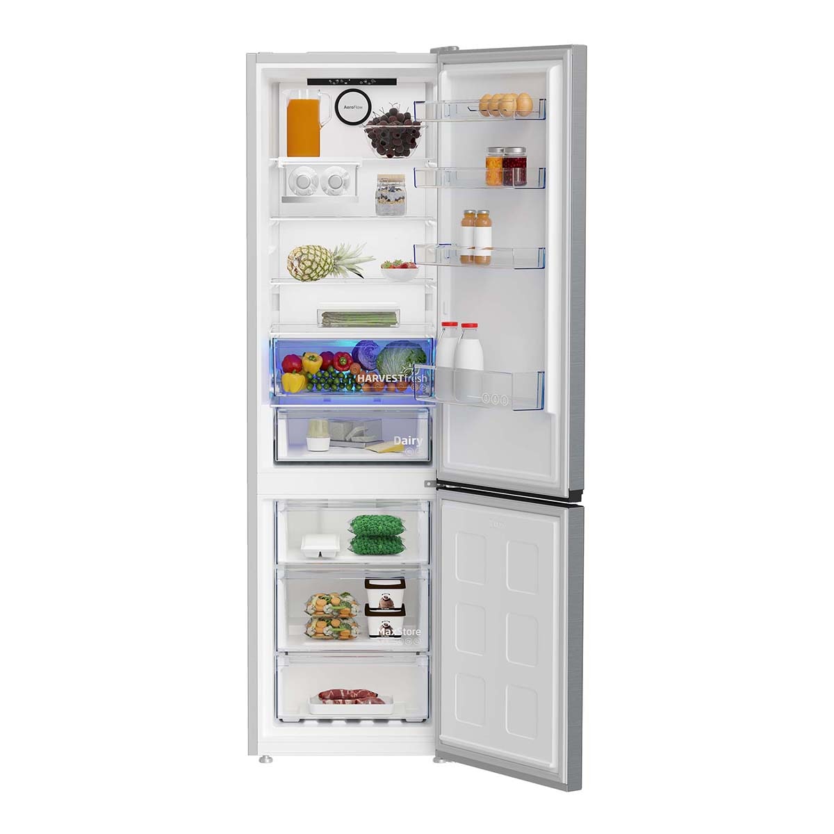 Frigorífico combi Beko NeoFrost, Harvest Fresh - B7RCNE407HXB (Reacondicionado Grado D) - Inox Inox-9