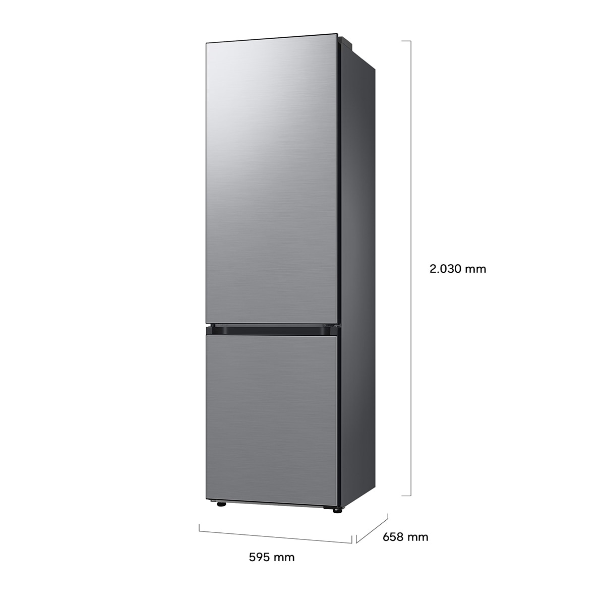 Frigorífico Combi Samsung Twin Cooling Plus, Smart - RB38C7B6AS9/EF (Reacondicionado Grado D) - Inox Inox-3