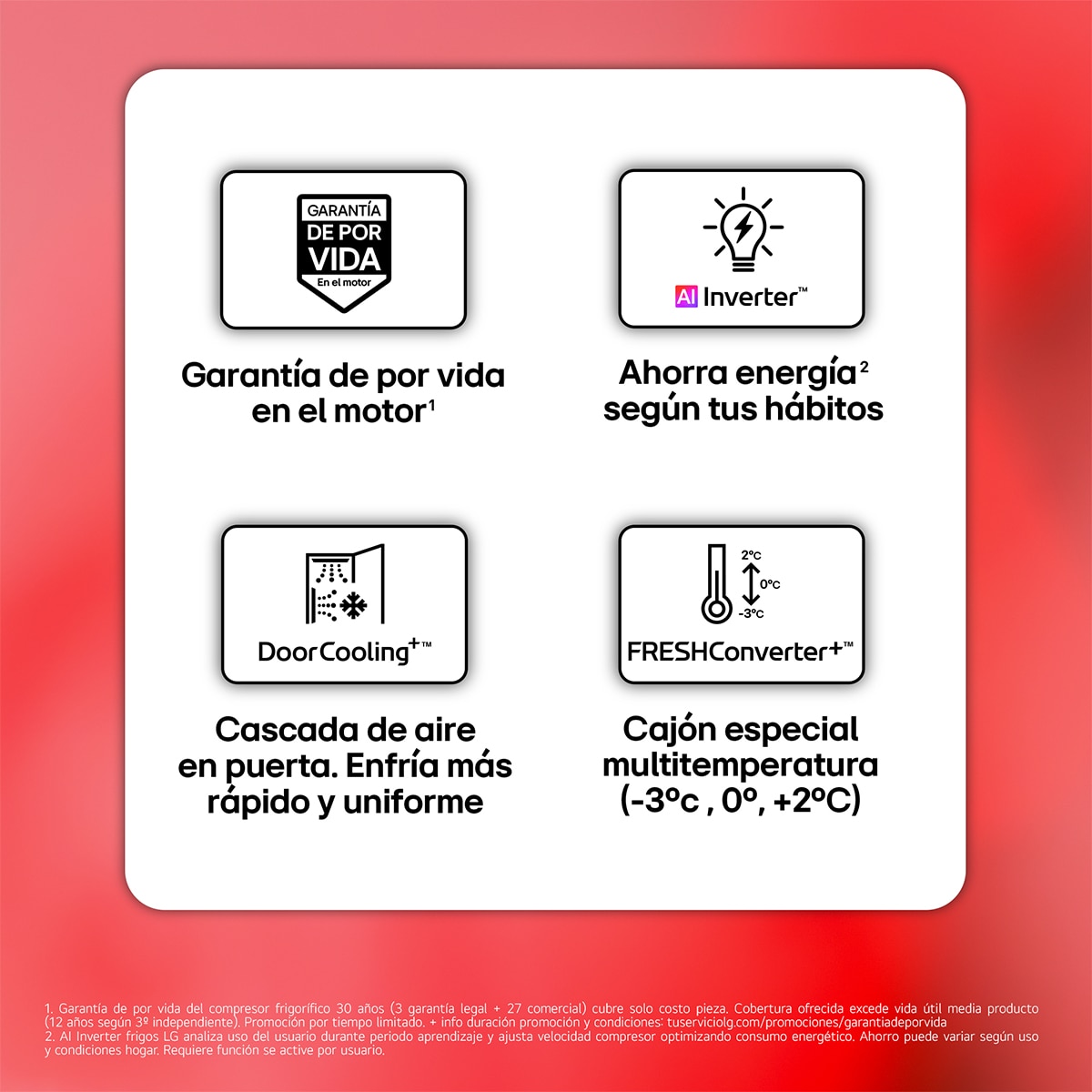 Frigorífico Combi LG, DoorCooling+, Serie 700 - GBBS727CMB (Reacondicionado Grado C) - Acero texturizado Acero texturizado-3