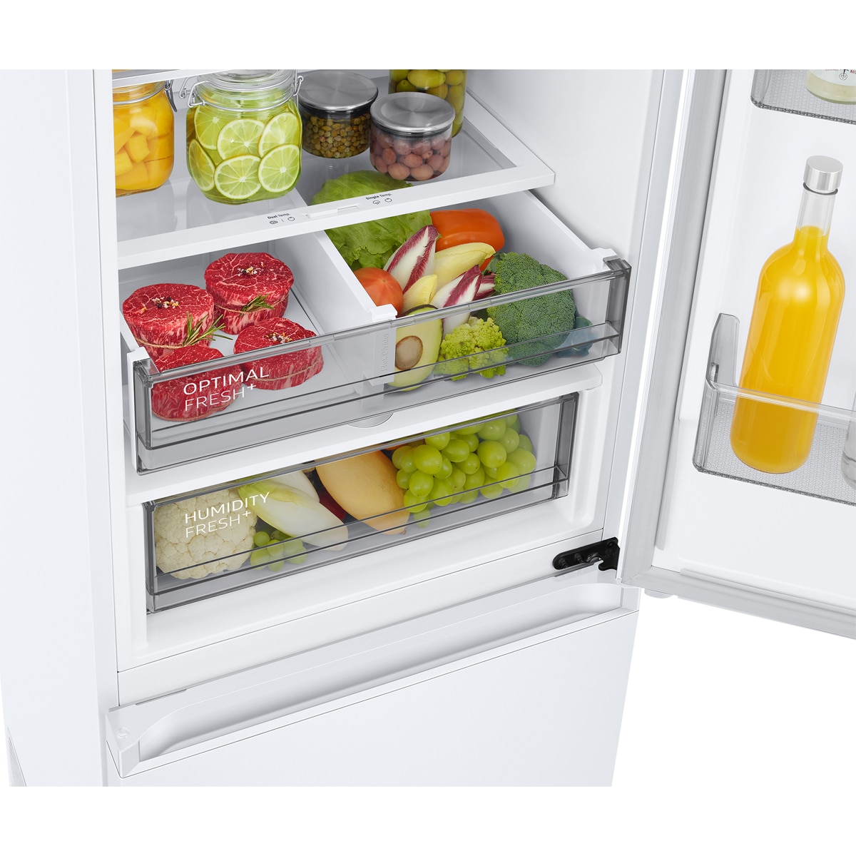 Frigorífico Combi Samsung All Around Cooling Smart - RB38C705CWW/EF (Reacondicionado Grado C) - Snow White Snow White-13