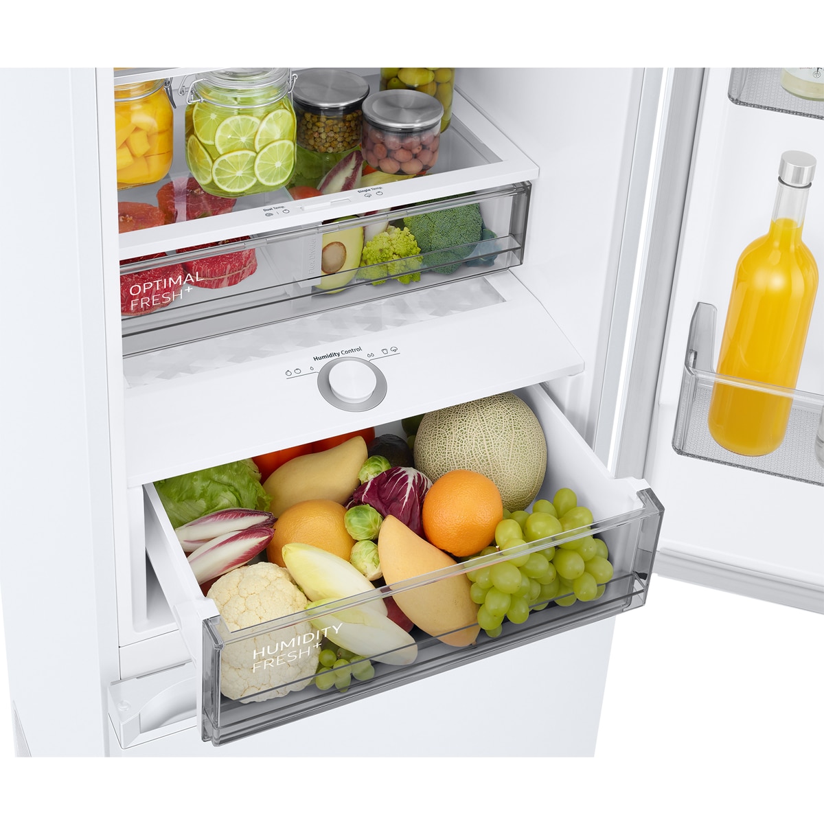 Frigorífico Combi Samsung All Around Cooling Smart - RB38C705CWW/EF (Reacondicionado Grado C) - Snow White Snow White-14