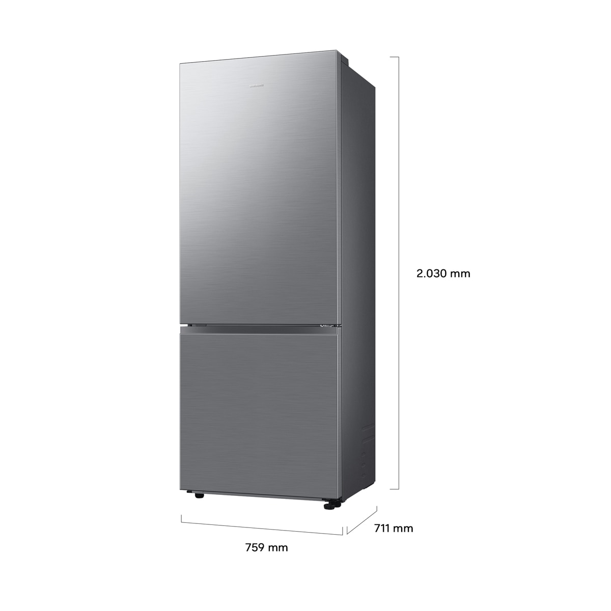 Frigorífico combi Samsung ancho Especial 75cm, No Frost, Wifi - RB53DG706AS9EF (Reacondicionado Grado C) - Inox Inox-3