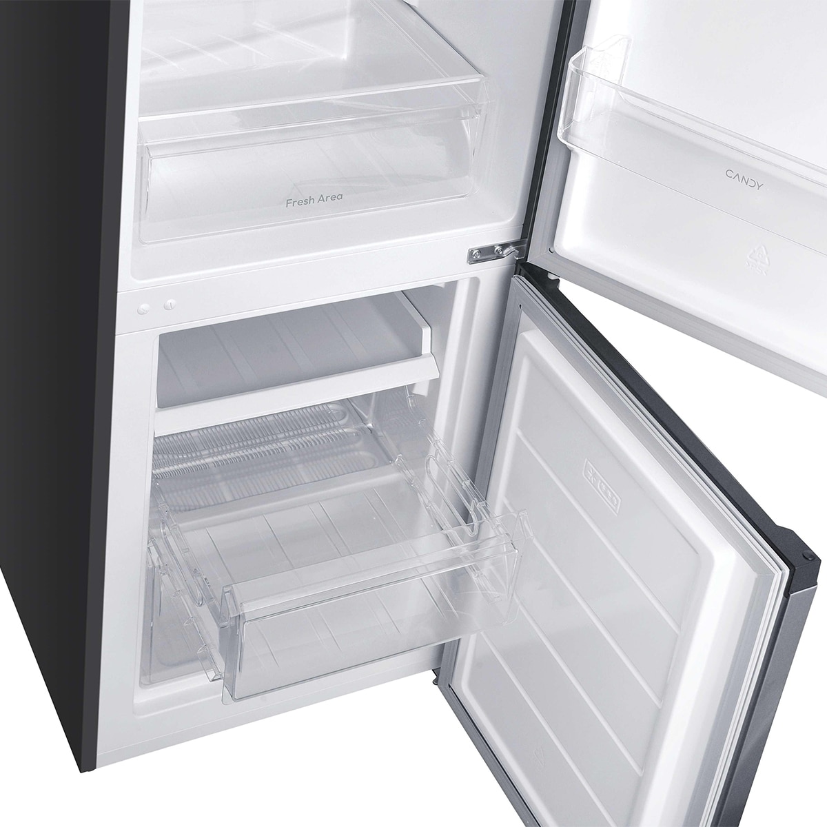 Frigorífico Combi Candy Tecnología Estática, 55 cm - CCH1S518EX (Reacondicionado Grado D) - Inox Inox-8