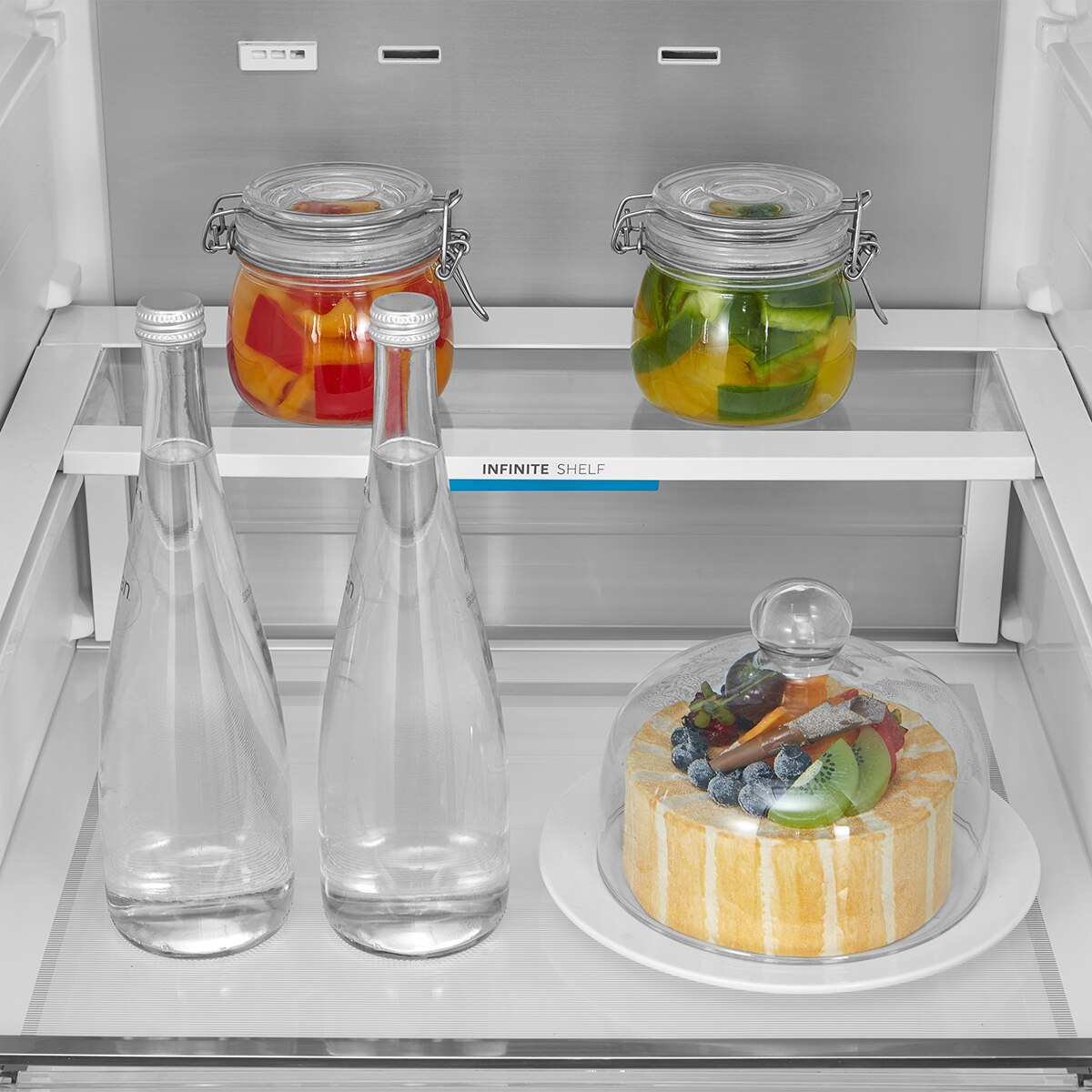 Frigorífico combi Midea Total No Frost Space Master 443L - MDRB600MIC46P (Reacondicionado Grado D) - Inox Brillante Inox Brillante-25