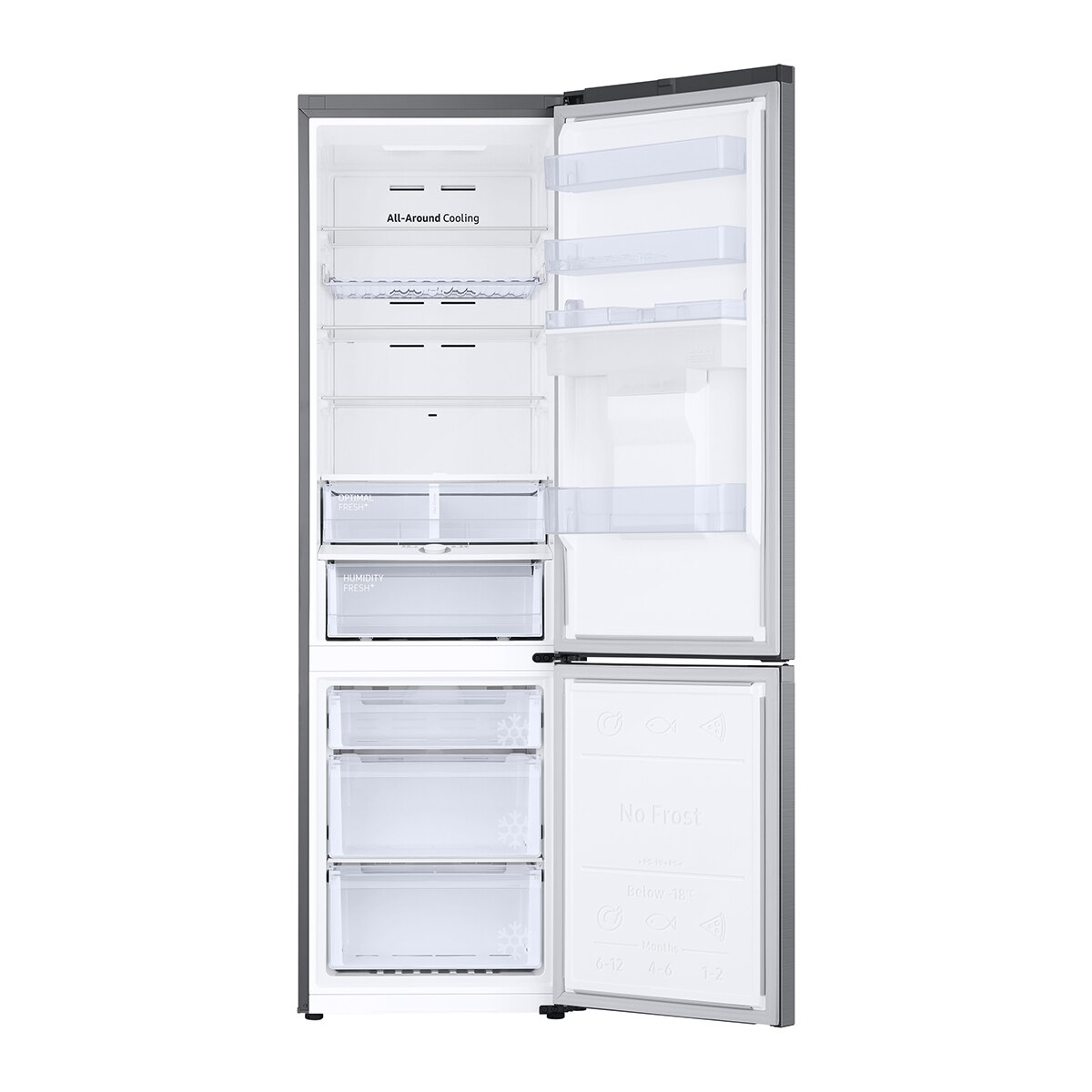 Frigorífico Combi Samsung No Frost, Smart - RB38C655DS9/EF (Reacondicionado Grado D) - Inox Inox-4