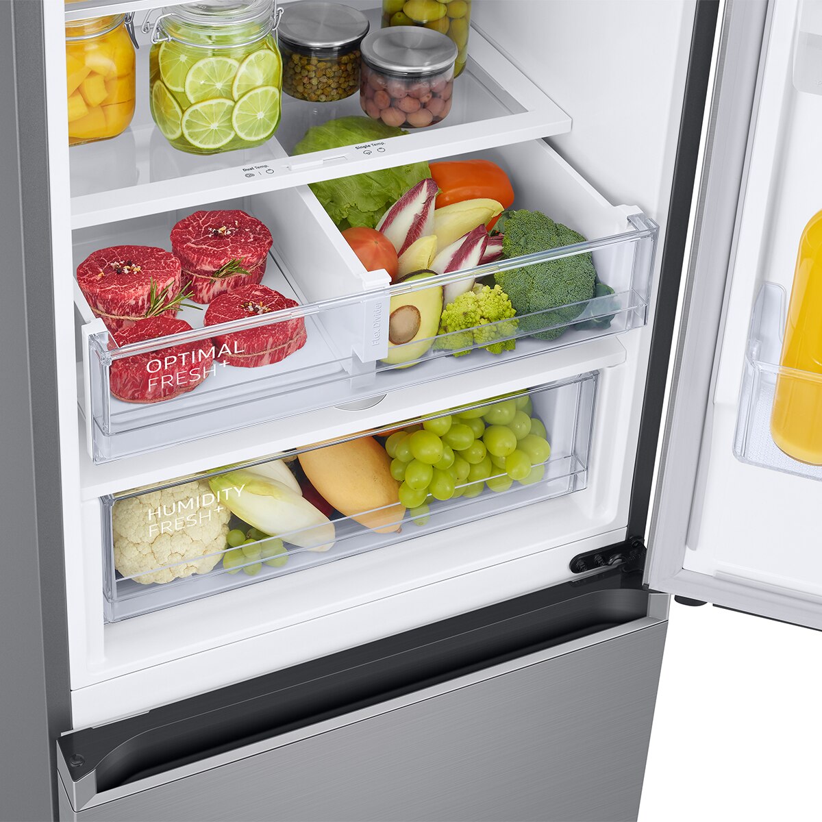 Frigorífico Combi Samsung No Frost, Smart - RB38C655DS9/EF (Reacondicionado Grado D) - Inox Inox-6