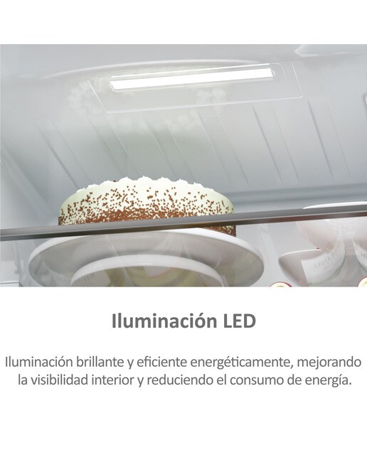 Frigorífico Combi Haier Total No Frost con WIFI 3D 60 Series 5 - HTW5618ENPW (Reacondicionado Grado D) - Blanco Blanco-12