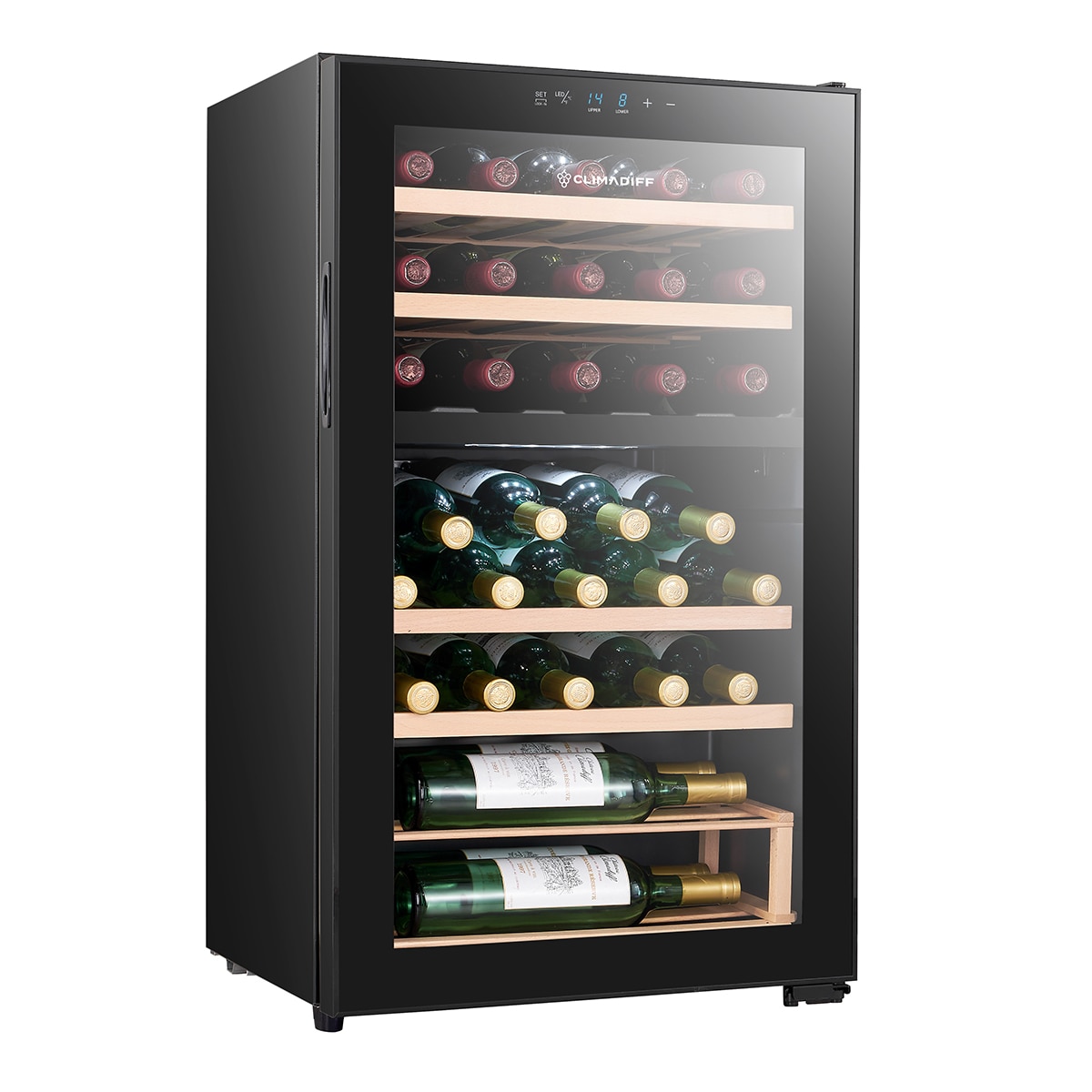 Vinoteca Climadiff para 33 botellas - CEPAGE33DZ (Reacondicionado Grado D) - Negro Negro-2