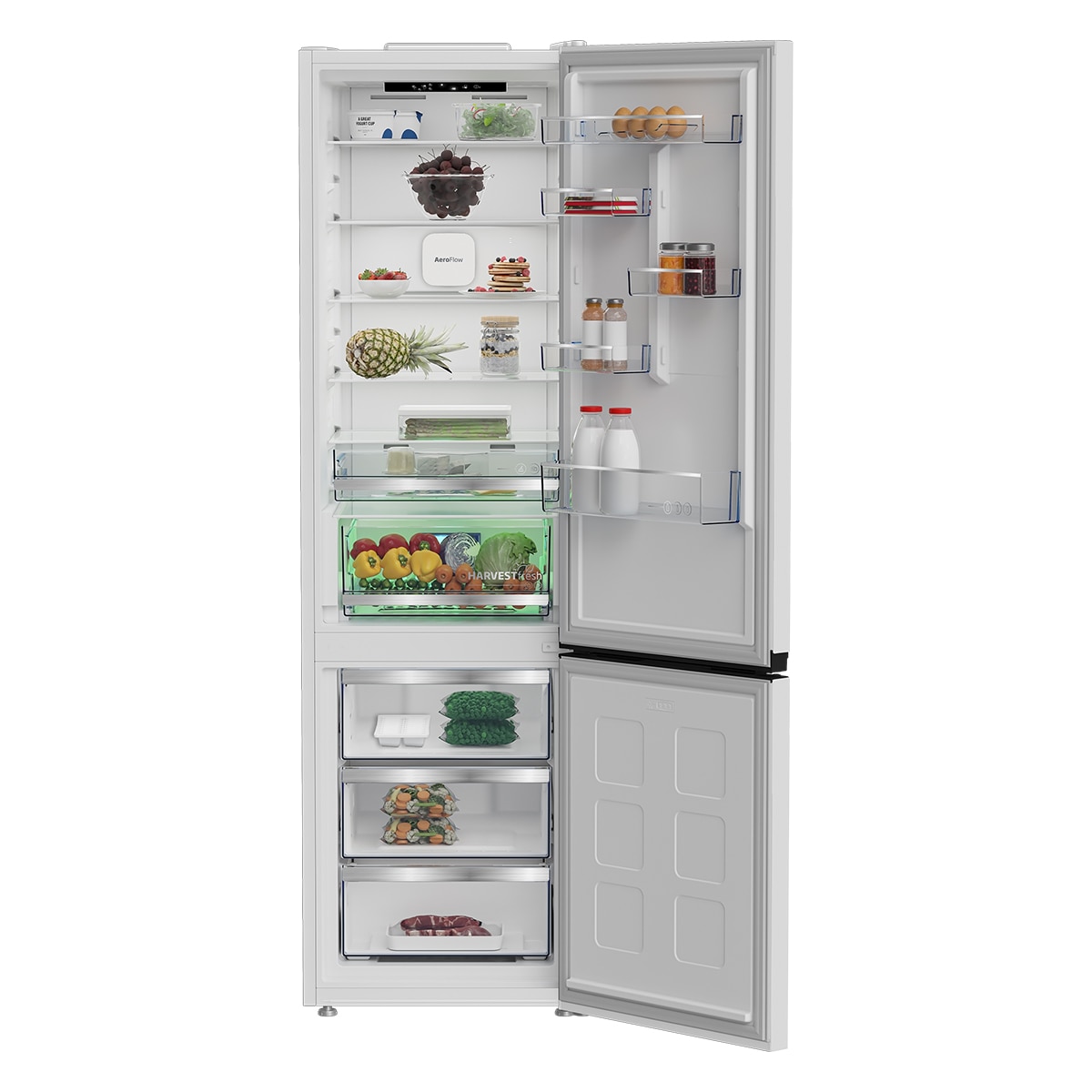 Frigorífico Combi Beko Total No Frost - Modelo B5RCNE416HW (Reacondicionado Grado C) - Blanco Blanco-8