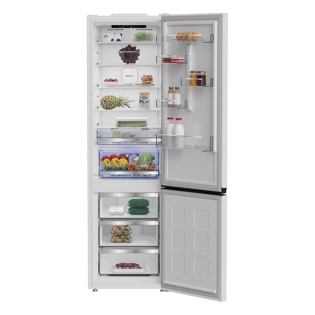 Frigorífico Combi Beko Total No Frost - Modelo B5RCNE416HW (Reacondicionado Grado C) - Blanco Blanco-14