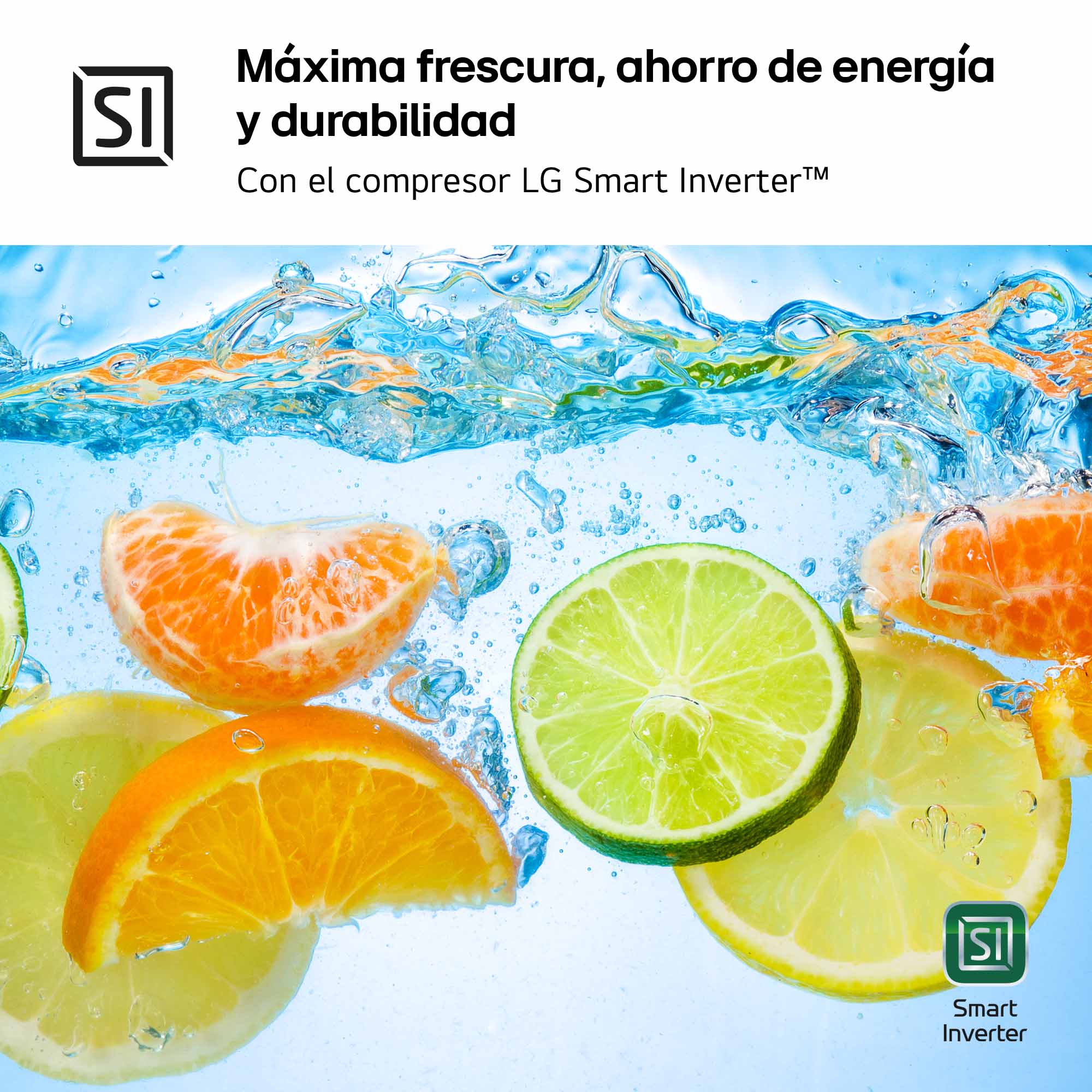 Frigorífico americano LG Smart Inverter Compressor, 179 cm, 641 l, Door-in-Door, con dispensador - GSJC41PYPE (Reacondicionado Grado D) - Inox Inox-14