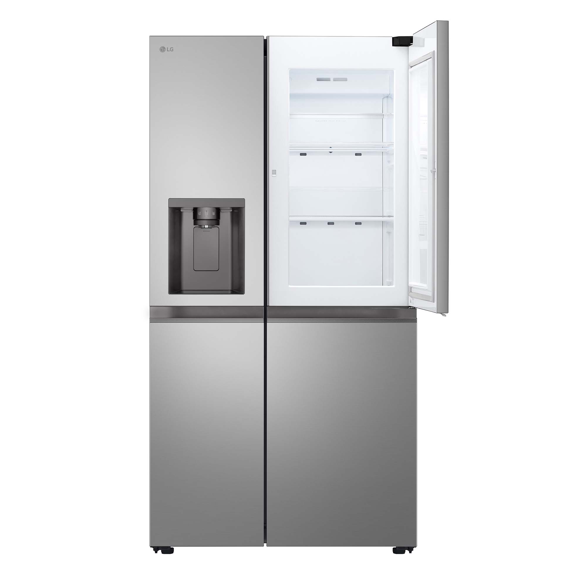 Frigorífico americano LG Smart Inverter Compressor, 179 cm, 641 l, Door-in-Door, con dispensador - GSJC41PYPE (Reacondicionado Grado D) - Inox Inox-16