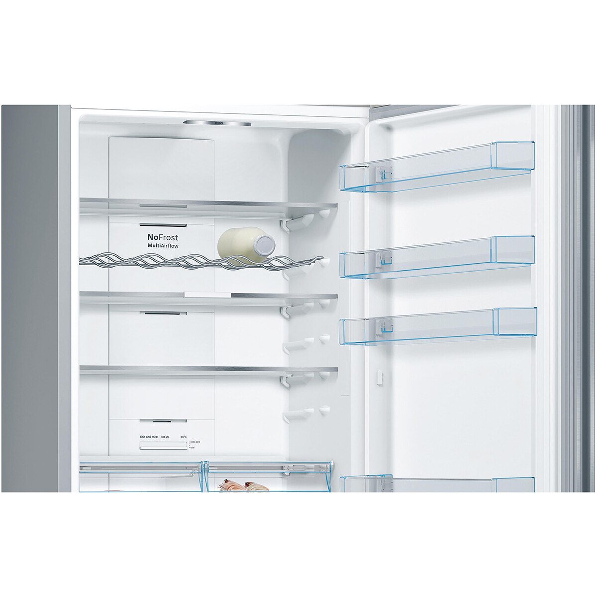 Frigorífico combi Bosch Total NoFrost - KGN49XIEA (Reacondicionado Grado D) - Acero mate antihuellas Acero mate antihuellas-3