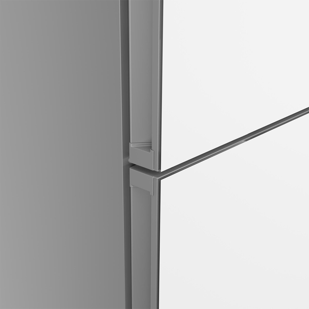 Frigorífico combi Balay Serie Cristal Total NoFrost - 3KFD855BI (Reacondicionado Grado D) - Cristal blanco Cristal blanco-2