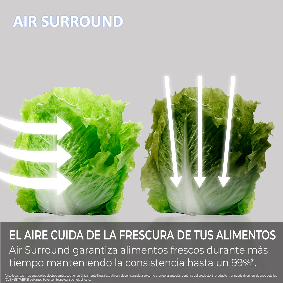 Frigorífico Combi Haier Total No Frost 3D 60 Series - HTR3620CNMG (Reacondicionado Grado D) - Inox Inox-8