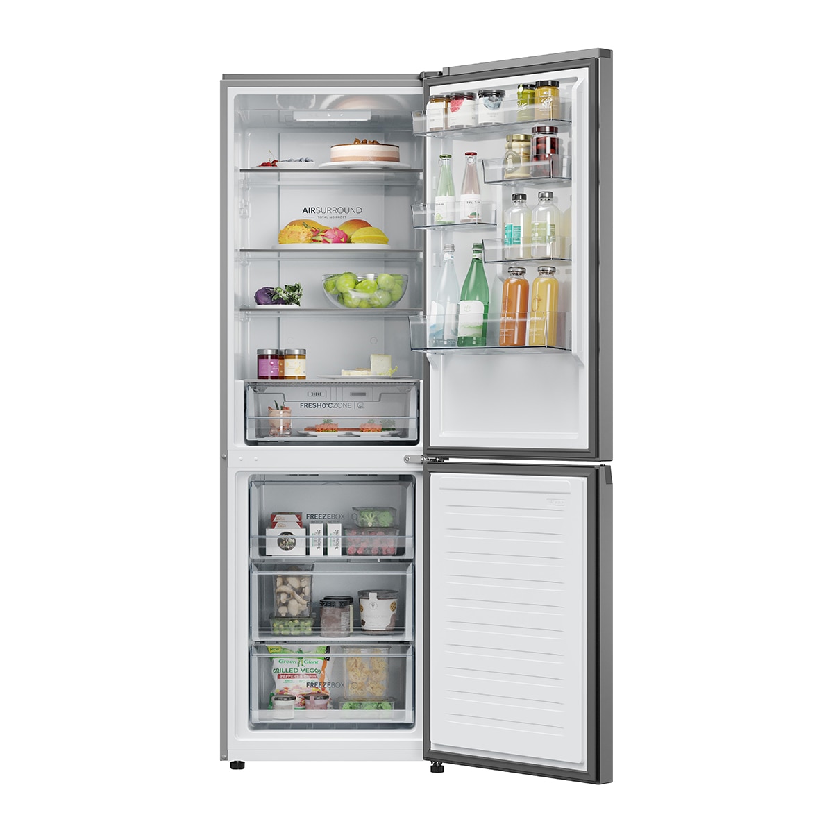 Frigorífico Combi Haier Total No Frost 2D 60 Series 1 PRO - HDPR1618ANPK (Reacondicionado Grado C) - Inox Inox-2