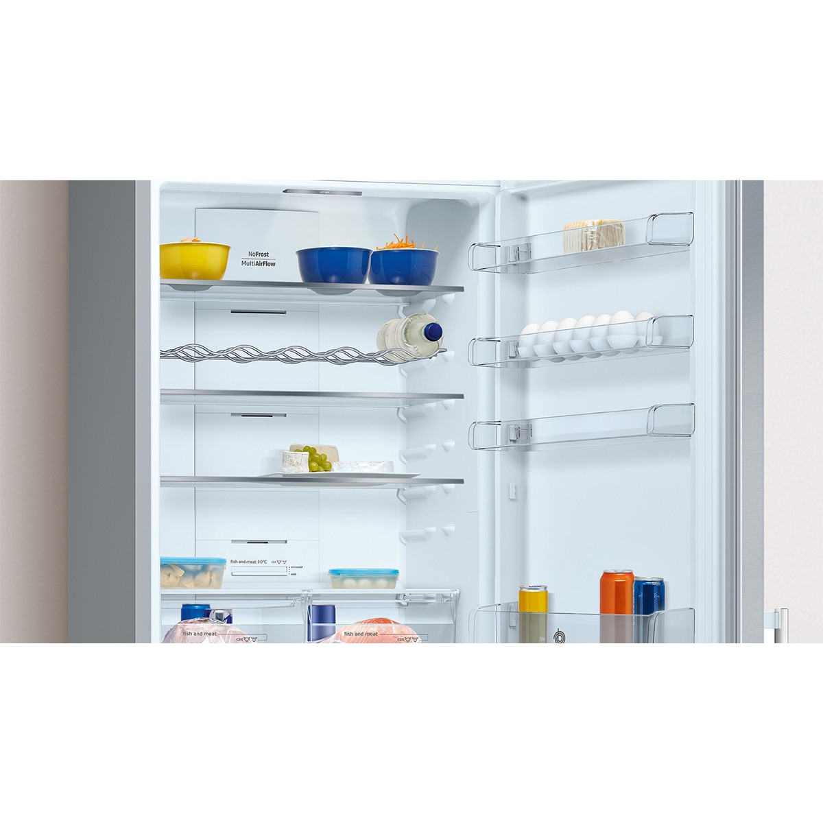 Frigorífico combi Balay Total NoFrost - 3KFE777XE (Reacondicionado Grado D) - Acero antihuellas Acero antihuellas-5