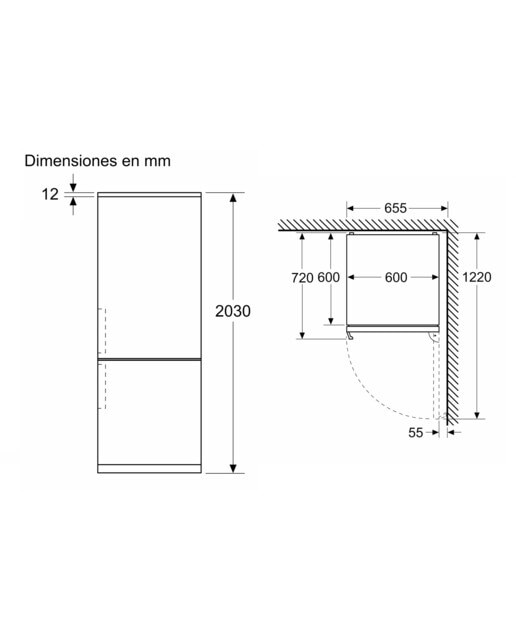 Frigorífico combi Bosch Serie NoFrost - KGN39AIBT (Reacondicionado Grado C) - Inox antihuellas Inox antihuellas-4