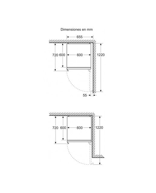 Frigorífico combi Bosch Serie NoFrost - KGN39AIBT (Reacondicionado Grado C) - Inox antihuellas Inox antihuellas-9
