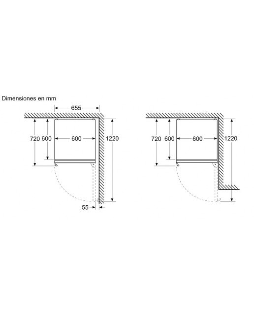Frigorífico combi Bosch Serie NoFrost - KGN39AIBT (Reacondicionado Grado C) - Inox antihuellas Inox antihuellas-10