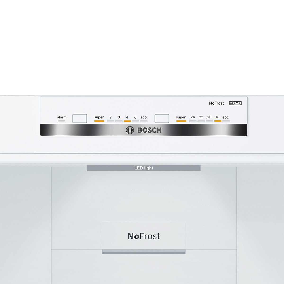 Frigorífico Combi Bosch, Serie 4, Total NoFrost - KGN36VIDB (Reacondicionado Grado D) - Acero mate antihuellas Acero mate antihuellas-2
