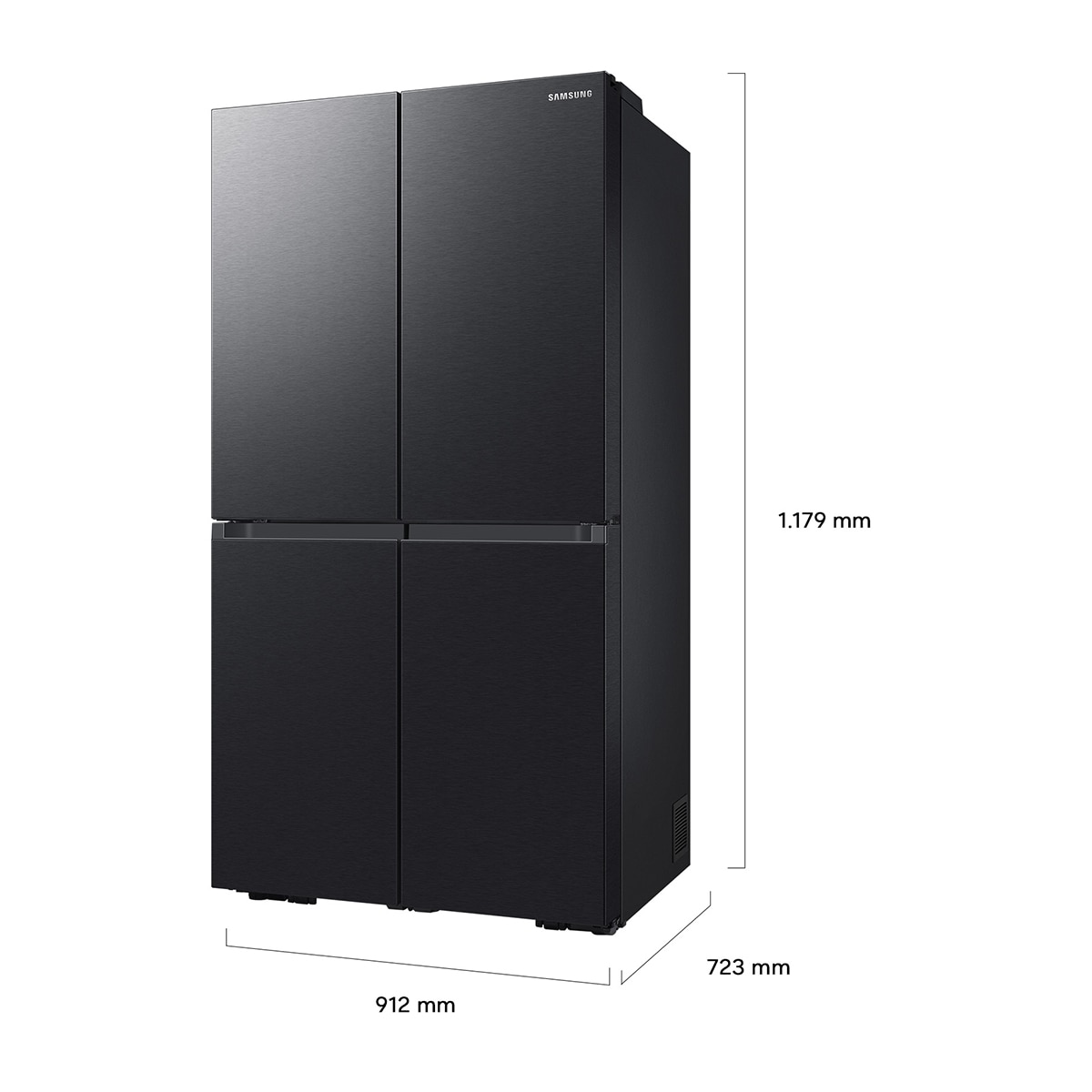 Frigorífico americano Samsung 4 puertas, Smart - RF59C700EB1/ES (Reacondicionado Grado D) - Grafito Grafito-3