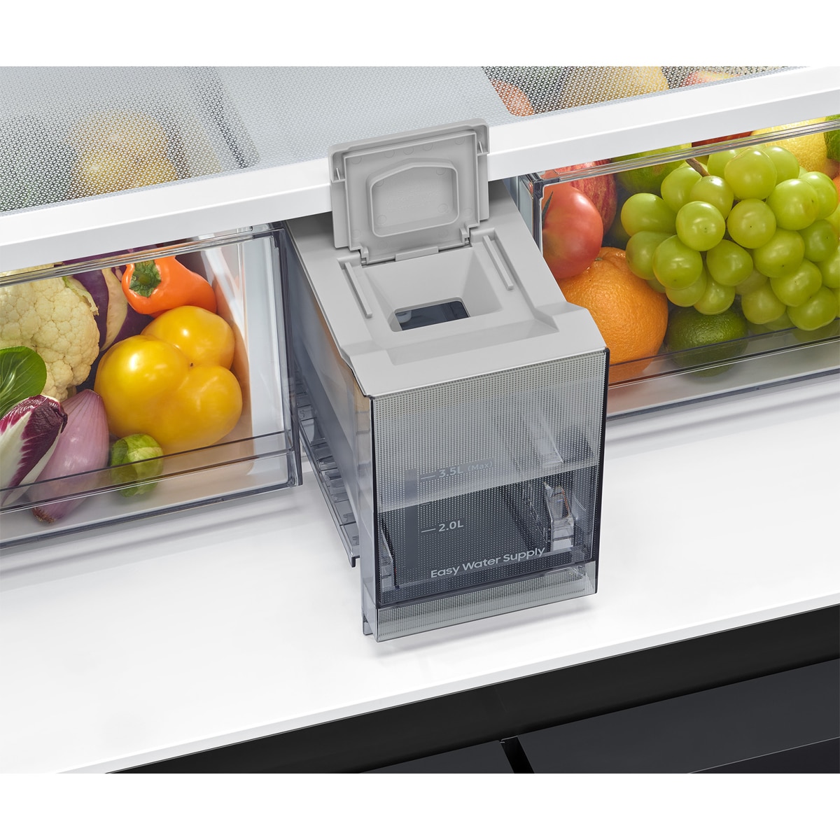 Frigorífico americano Samsung 4 puertas, Smart - RF59C700EB1/ES (Reacondicionado Grado D) - Grafito Grafito-13
